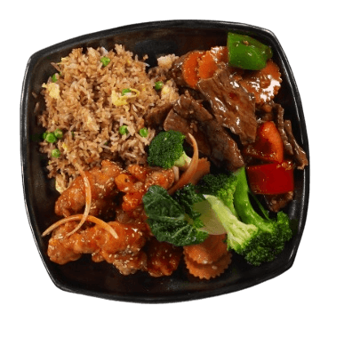 Combo 3 — two meats plus one vegetable